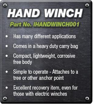 Hand Winch - CJC Off Road