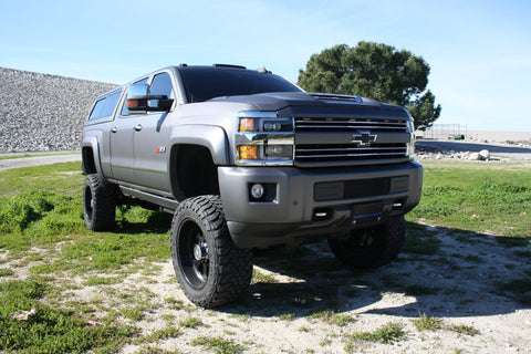 Alpha Rex 15-19 Chevrolet Silverado 2500HD/3500HD NOVA-Series LED Projector Headlights Chrome G2 - CJC Off Road