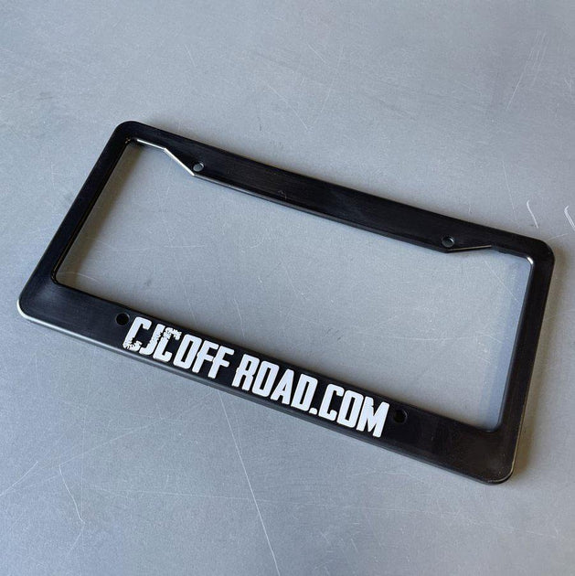 CJC OFF ROAD License Plate Frame – CJC Off Road