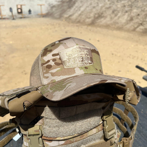 CJC Off Road Arid Multicam Hat - CJC Off Road